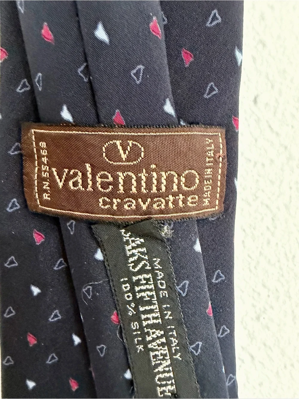 Valentino Cravatte 100% Silk Tie